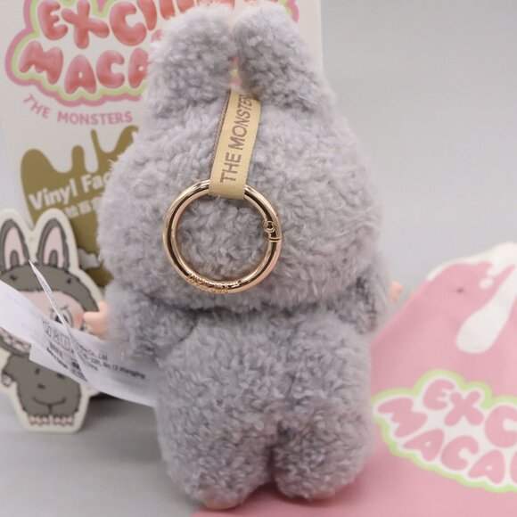 Authentic Labubu SESAME BEAN Exciting Macaron Plush Pendant Pop Mart US Seller - Picture 8 of 14